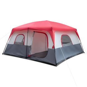 Red And White Camping Tent 430x430x210cm